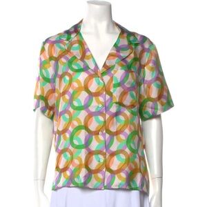 Sandro Silk Blouse, Size 1